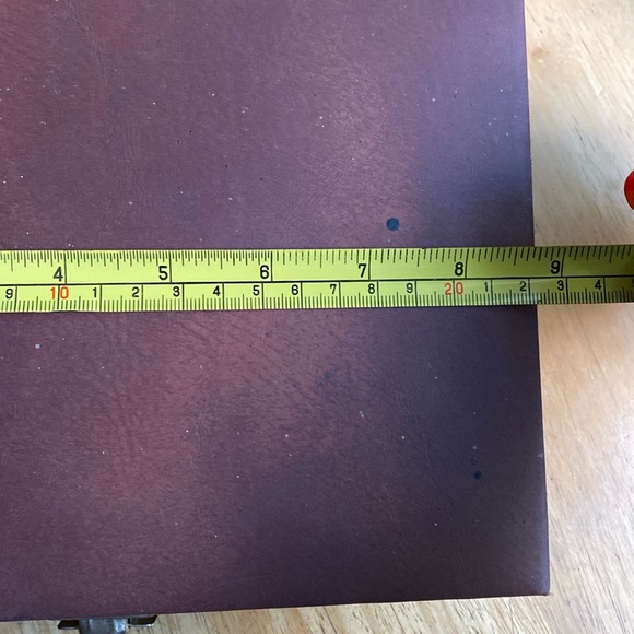 Vintage Backgammon Set Travel Brief Case - Picture 5 of 7